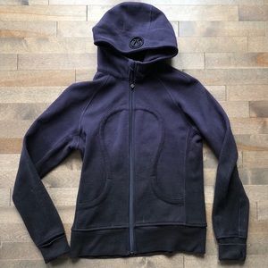 Ombre Navy Blue Lululemon Scuba Hoodie Medium 6